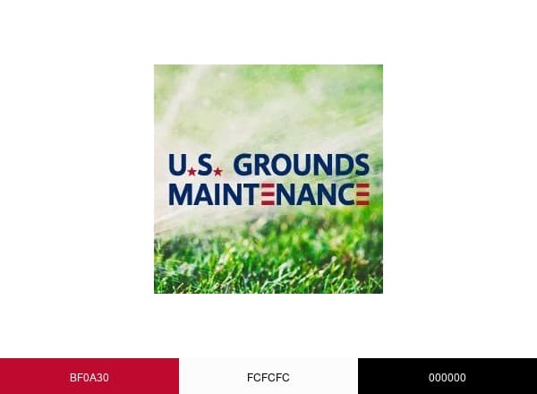 U.S. Grounds Maintenance brand color palette