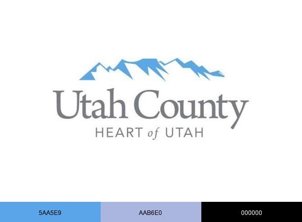 Utah County Government brand color palette
