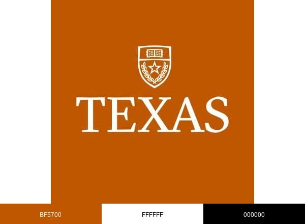 UT Austin brand color palette