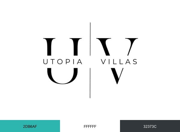 Utopia Villas brand color palette