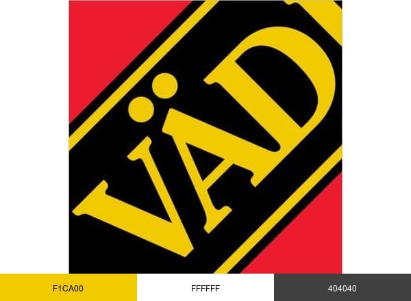 Väderstad brand color palette