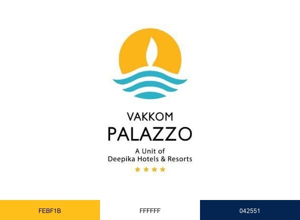 Hotel Vakkom Palazzo brand color palette