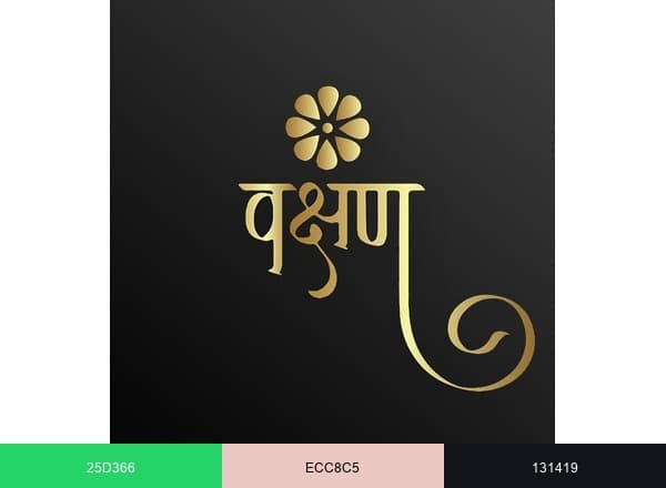 Vakshana Interior brand color palette
