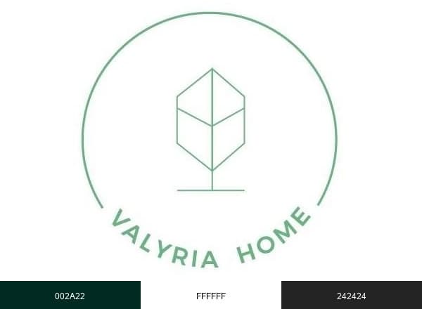 Valyria brand color palette