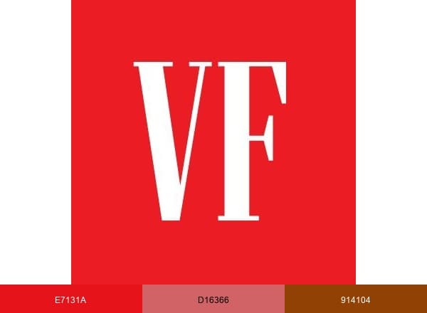 VANITY FAIR brand color palette