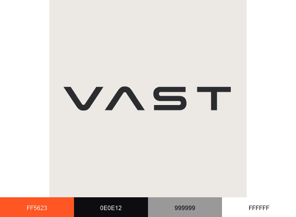 Vast brand color palette