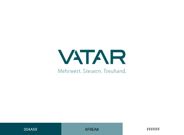 VATAR brand color palette