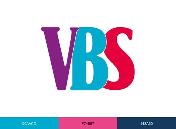 VBS Hobby brand color palette