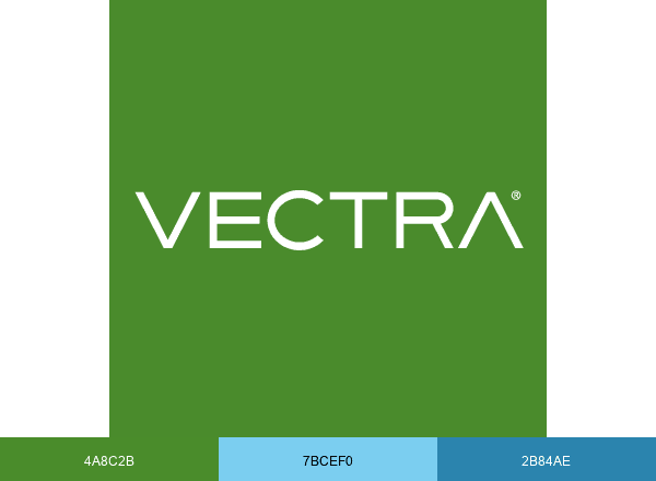 Vectra brand color palette