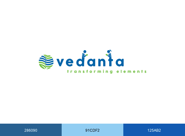 Vedanta brand color palette