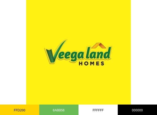Veegaland Homes brand color palette