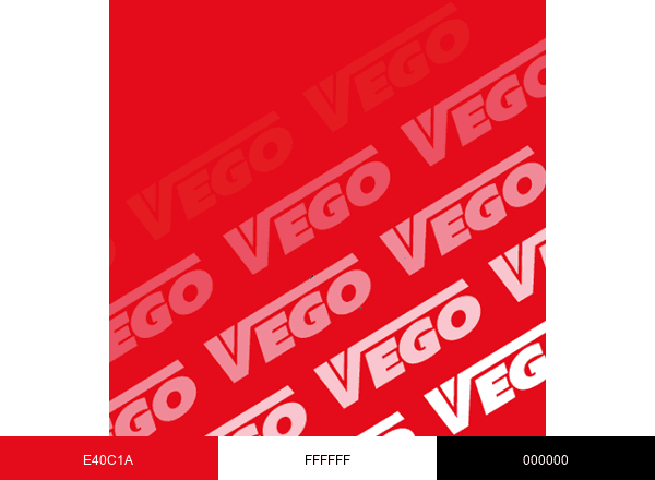 Vego tuinmaterialen brand color palette