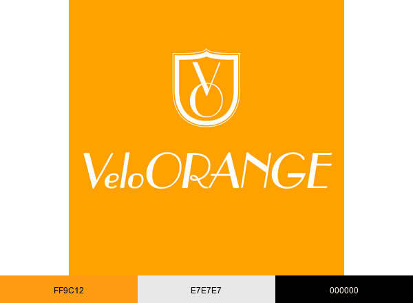 Velo Orange brand color palette