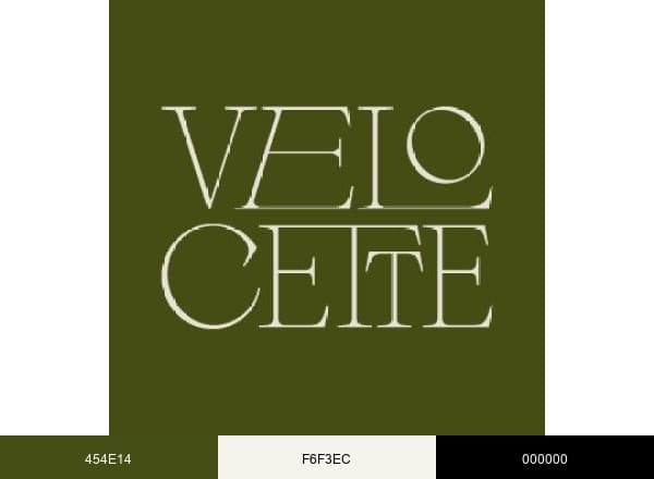 Velocette Studio brand color palette