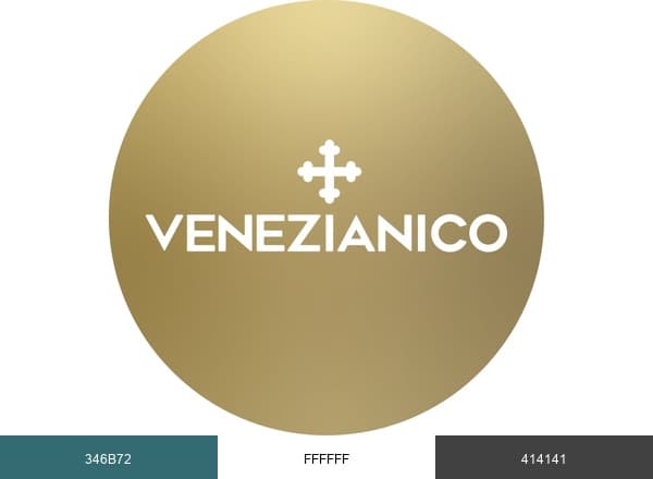 Venezianico brand color palette
