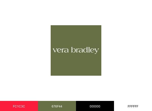 Vera Bradley brand color palette
