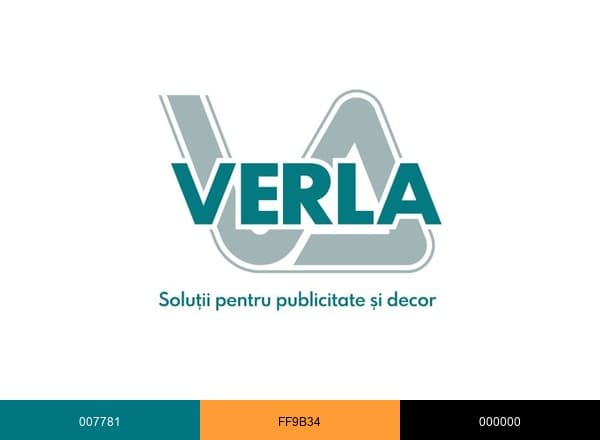 Verla brand color palette