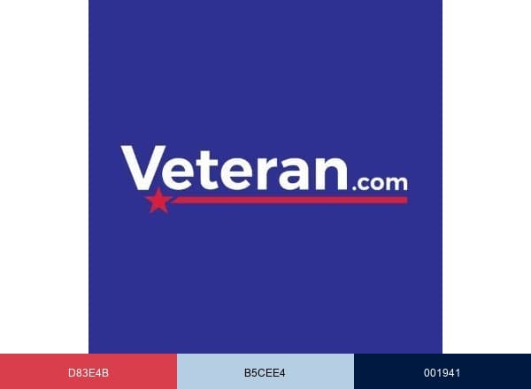 Veteran.com brand color palette