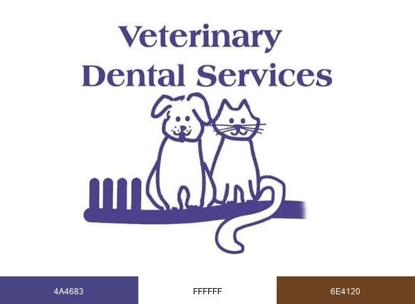 Veterinary Dental brand color palette