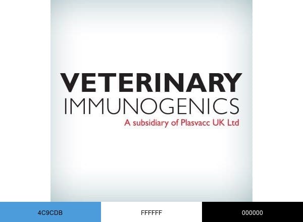 Veterinary Immunogenics brand color palette
