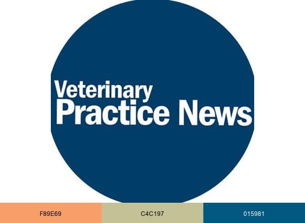 Veterinary Practice News brand color palette