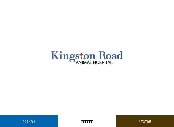 Kingston Road Animal Hospital brand color palette