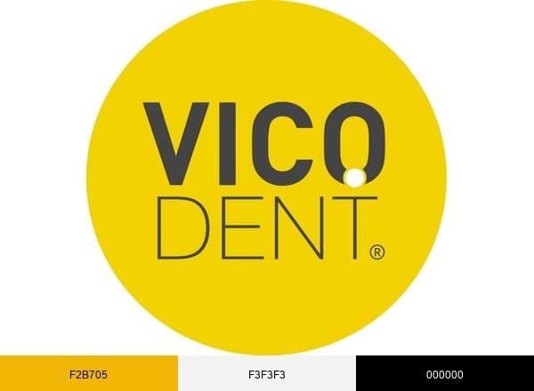 VICODENT brand color palette
