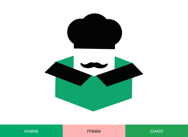 Vico Food Box brand color palette