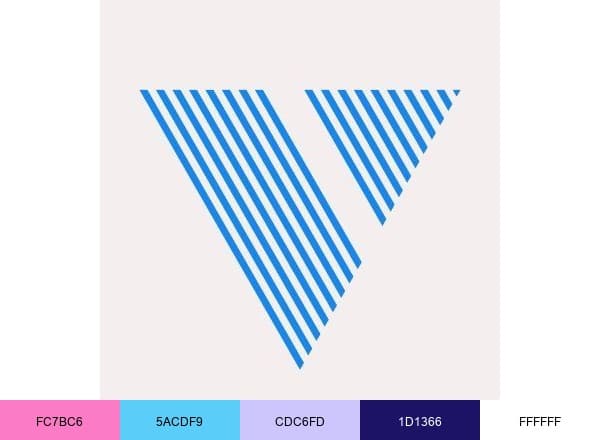 LGBTQ+ Victory Fund brand color palette