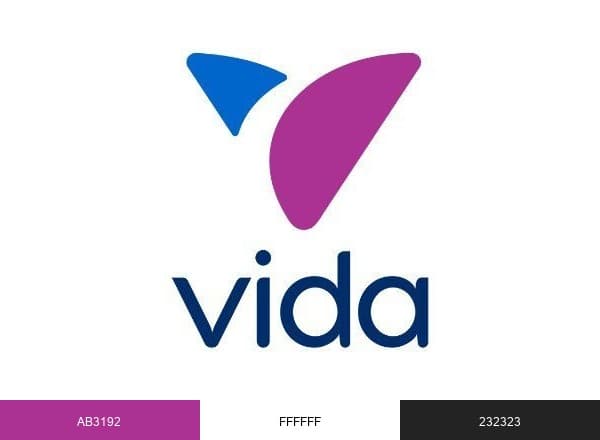 Vida Health brand color palette