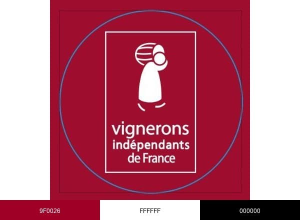 Vignerons Indépendants de France brand color palette