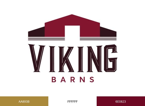 Viking Barns brand color palette