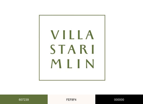 Villa Stari Mlin brand color palette