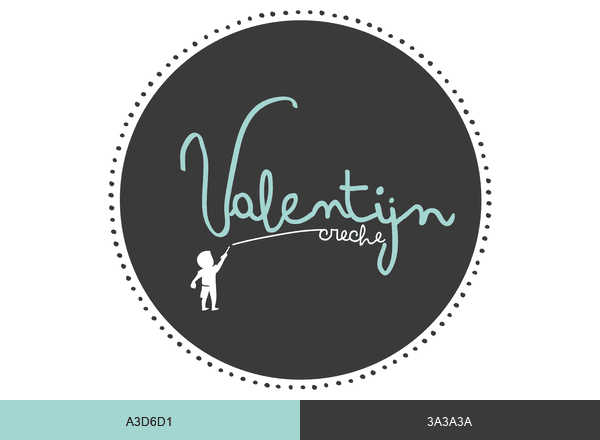 Kinderdagverblijf Villa Valentijn brand color palette