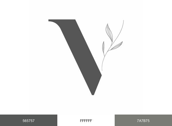 Ville of Plants brand color palette