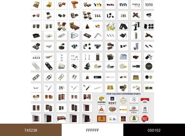 VinBro.com brand color palette