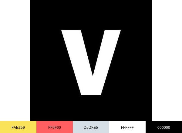 Vineyard Theatre brand color palette