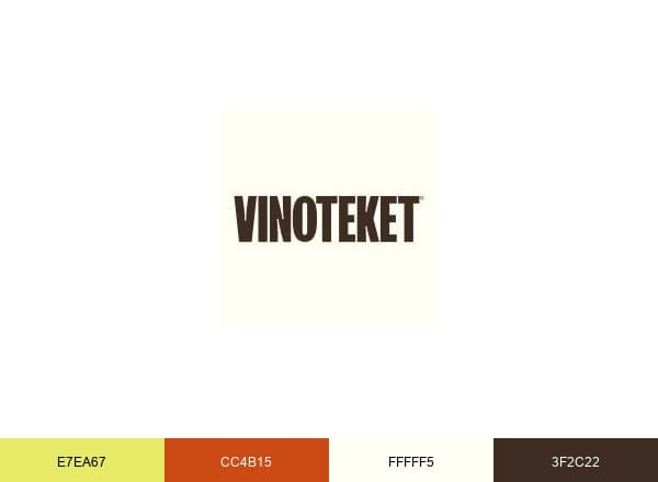 Vinoteket brand color palette