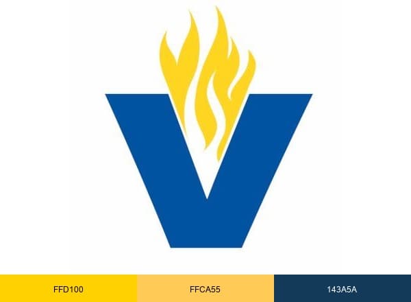 Vincennes University brand color palette