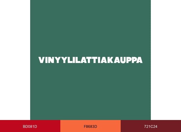 Vinyylilattiakauppa brand color palette