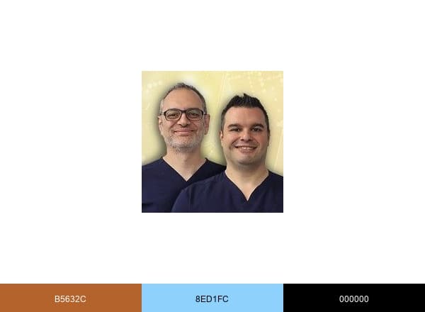 VIP Rheumatology brand color palette