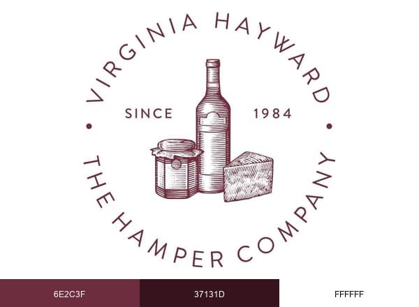 Virginia Hayward Ltd brand color palette