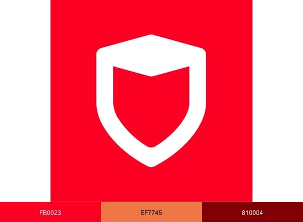 VirtualShield brand color palette