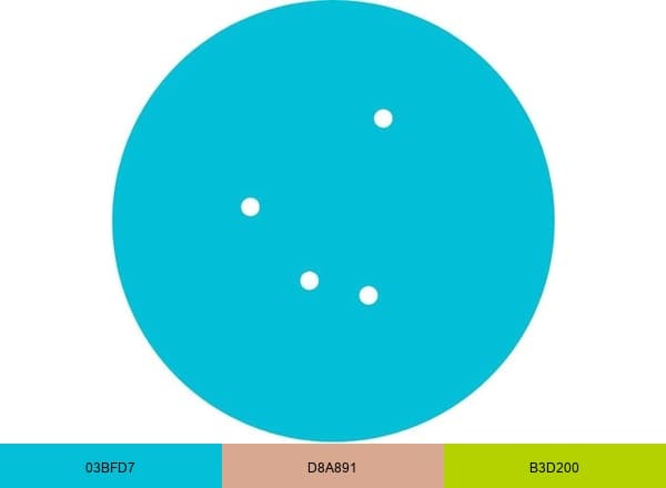 International Visegrad Fund brand color palette