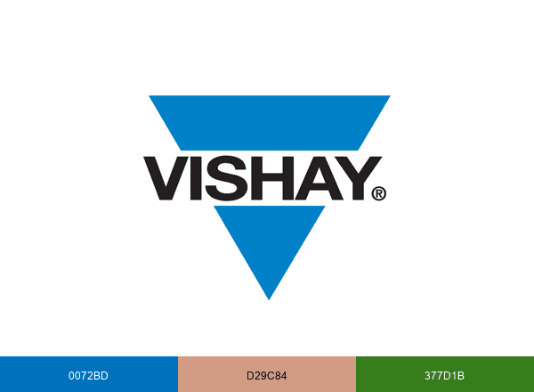Vishay Intertechnology brand color palette
