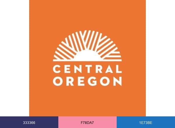 Visit Central Oregon brand color palette