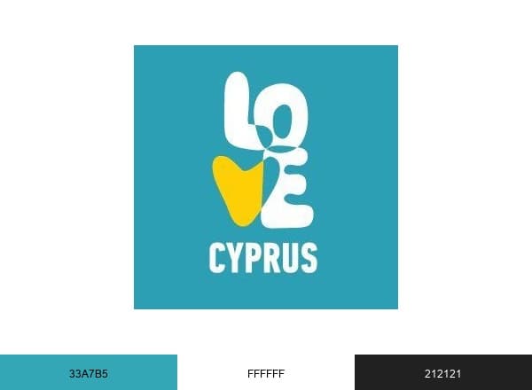 VisitCyprus brand color palette