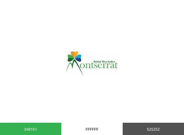Island of Montserrat brand color palette