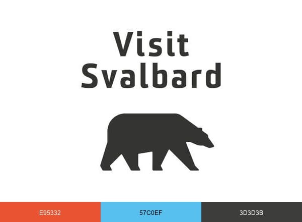 Visit Svalbard brand color palette