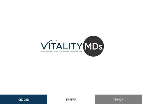 VitalityMDs brand color palette